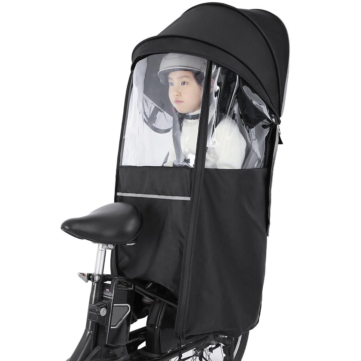 Amazon | 自転車 レインカバー チャイルドシート 後ろ 子供乗せ 晴雨